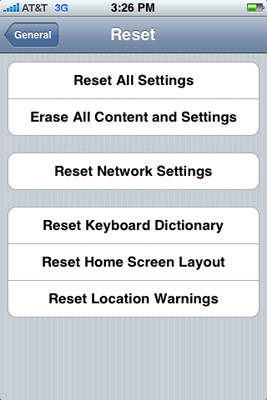 Tutorial about how to factory reset your iPhone and erase all data (iPhone factory reset)